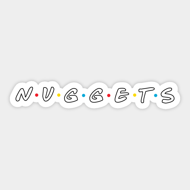 NUGGETS Sticker by JKA